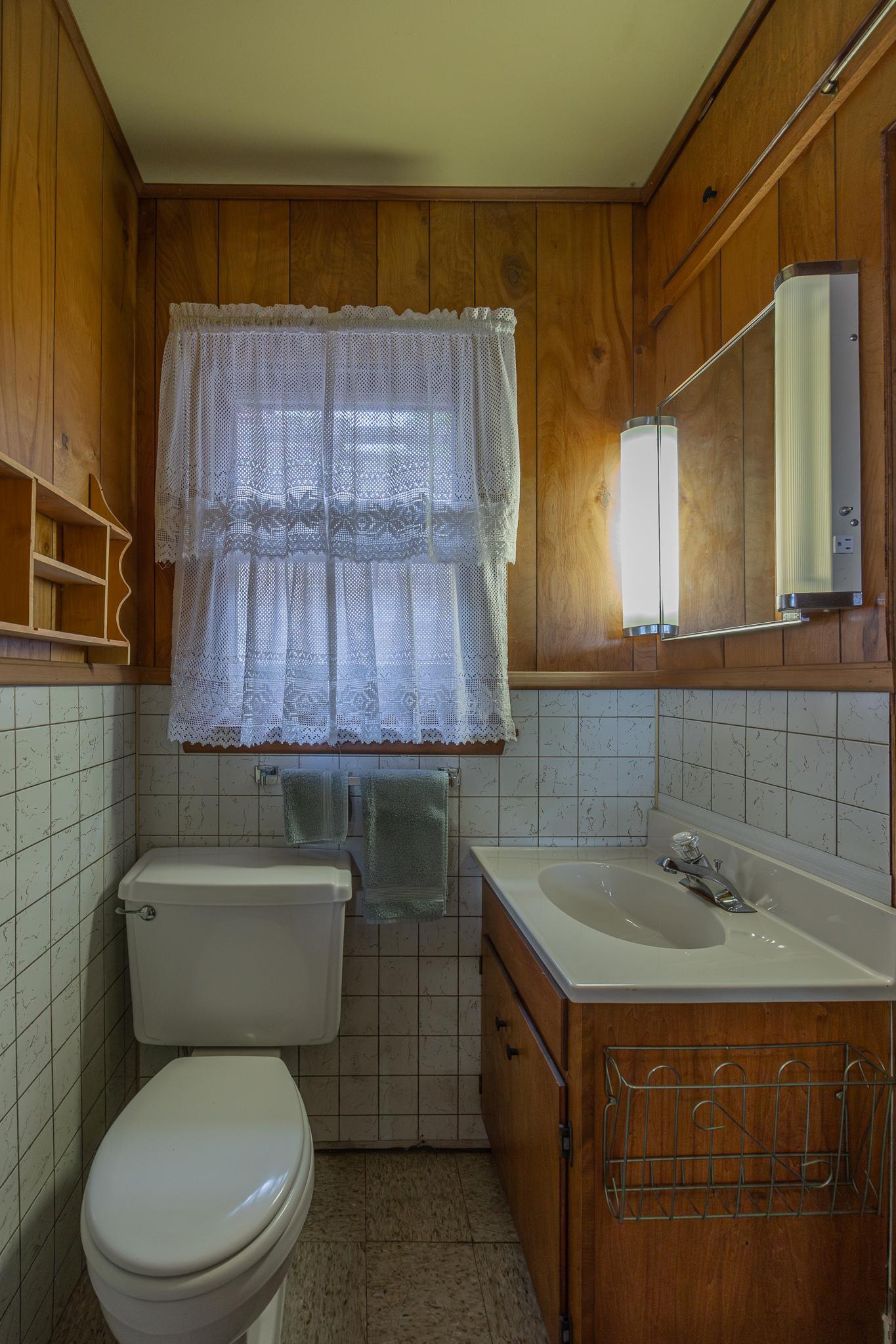 Bathroom in bunkhouse.