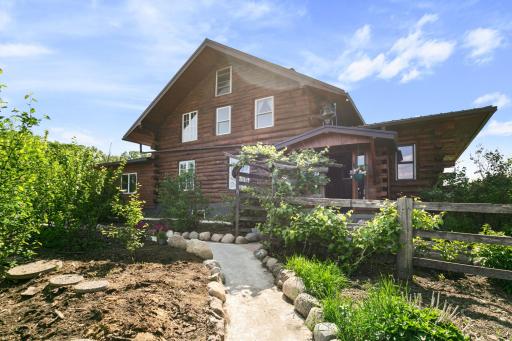 Fully custom log home! If you love natural woodwork, this house has it!