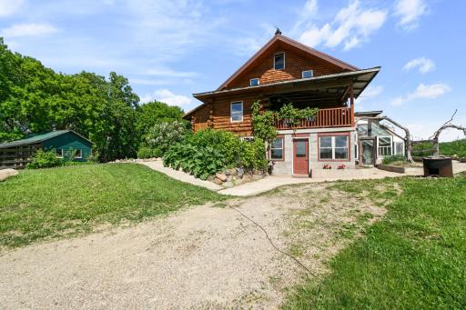 Sometimes the back of the house is really attractive, too!