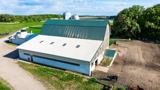 Original metal roof. The siding has a rustic look, but the materials are only 7 years old.