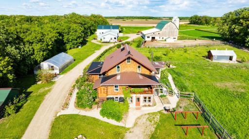 Welcome to this beautiful homestead! 10758 460th St SE. 120 acres with a turn-key, self-sustaining country home.
