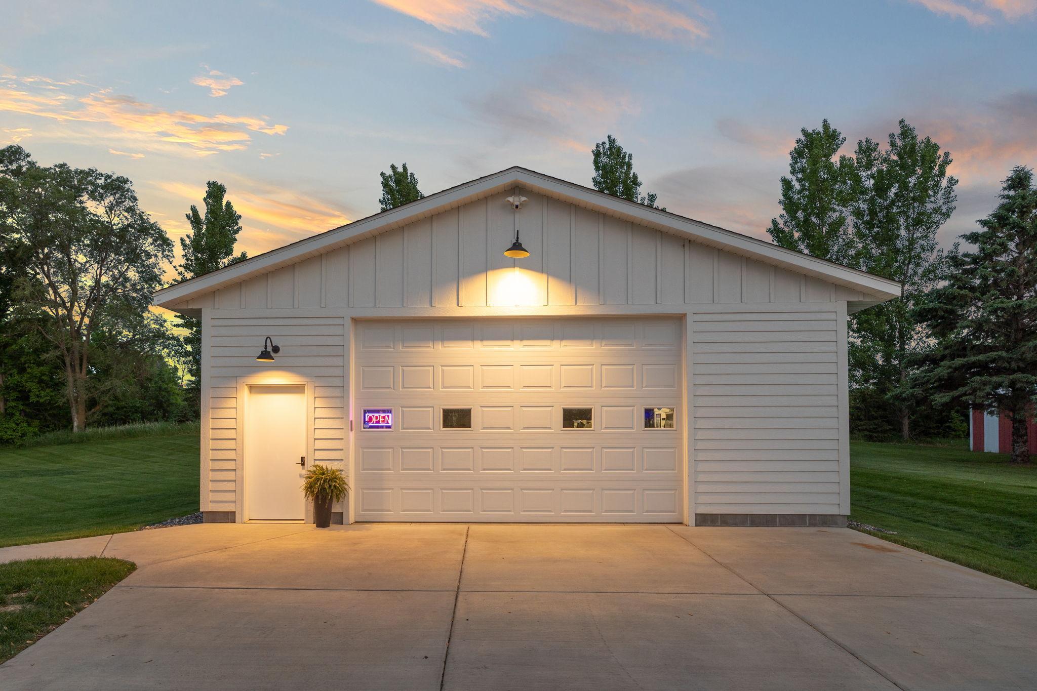 Welcome to the "shop," the owner's favorite entertaining place.