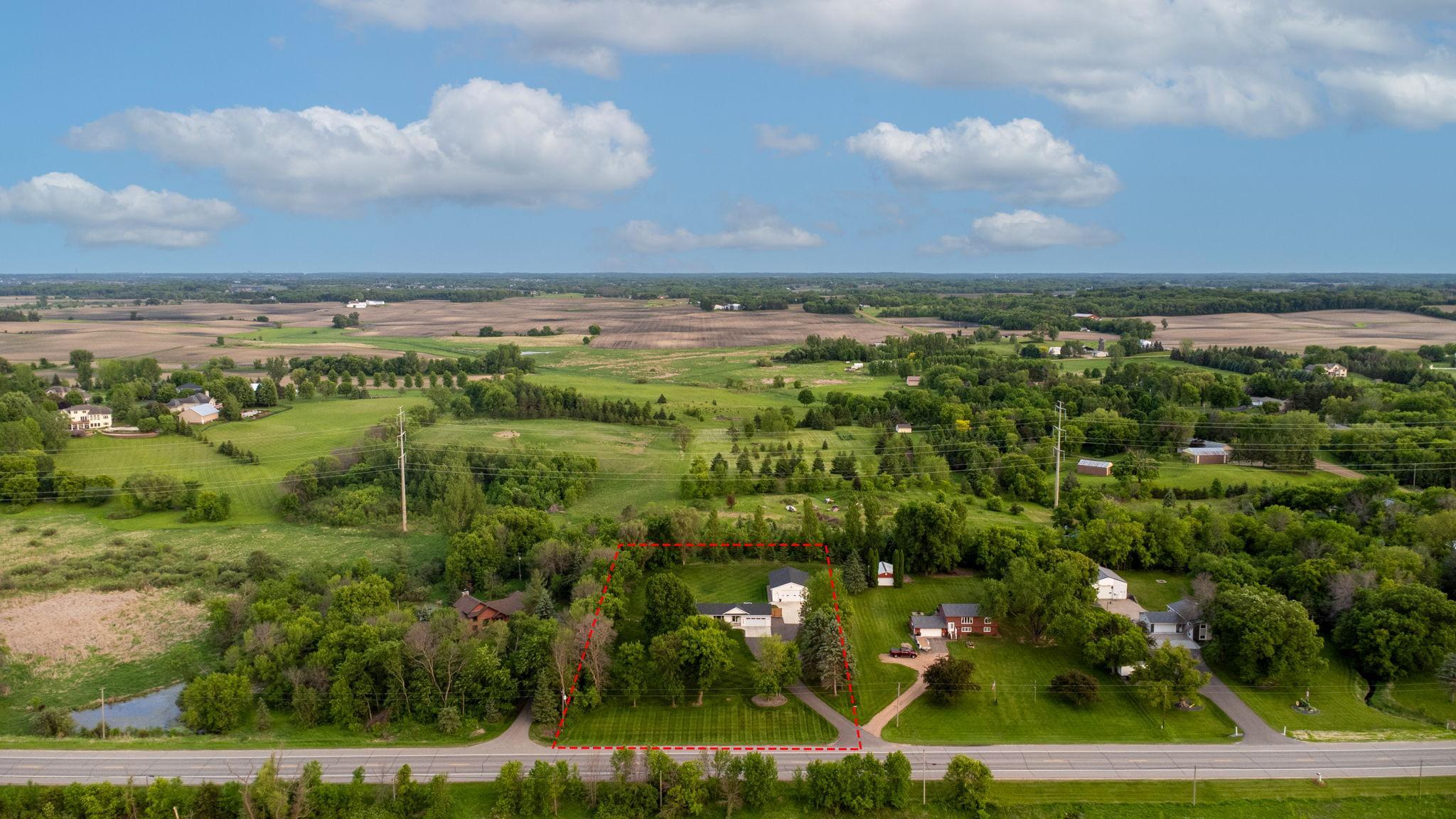 1.35 acre property. All amenities are just minutes away. (Property lines are approximate, please refer to Hennepin County GIS for parcel map.)