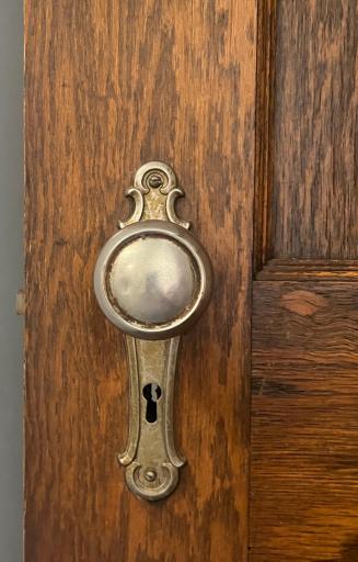 This home boasts character with the differing antique door handles alone!