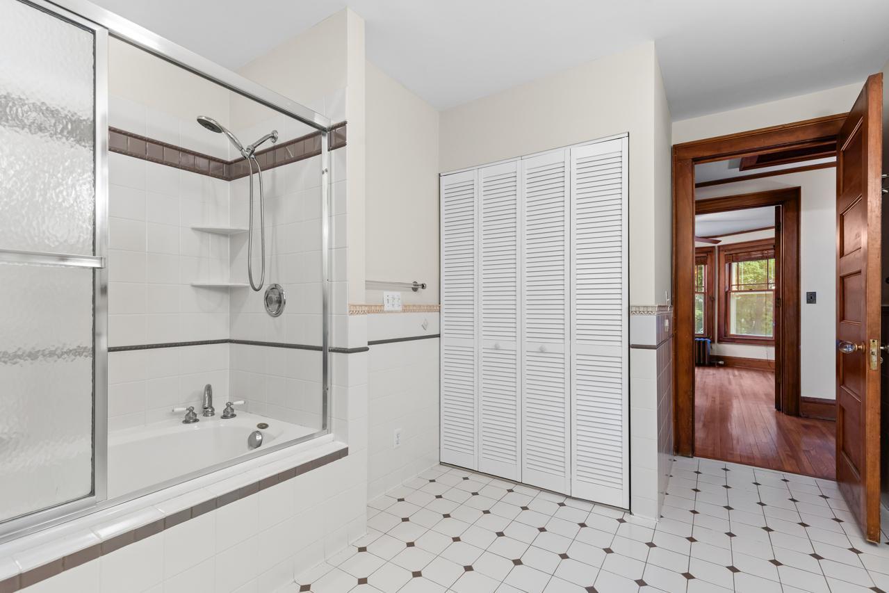 Laundry Closet in Full Upper Bath