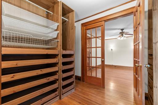 Walk In Closet off of Bedroom 1