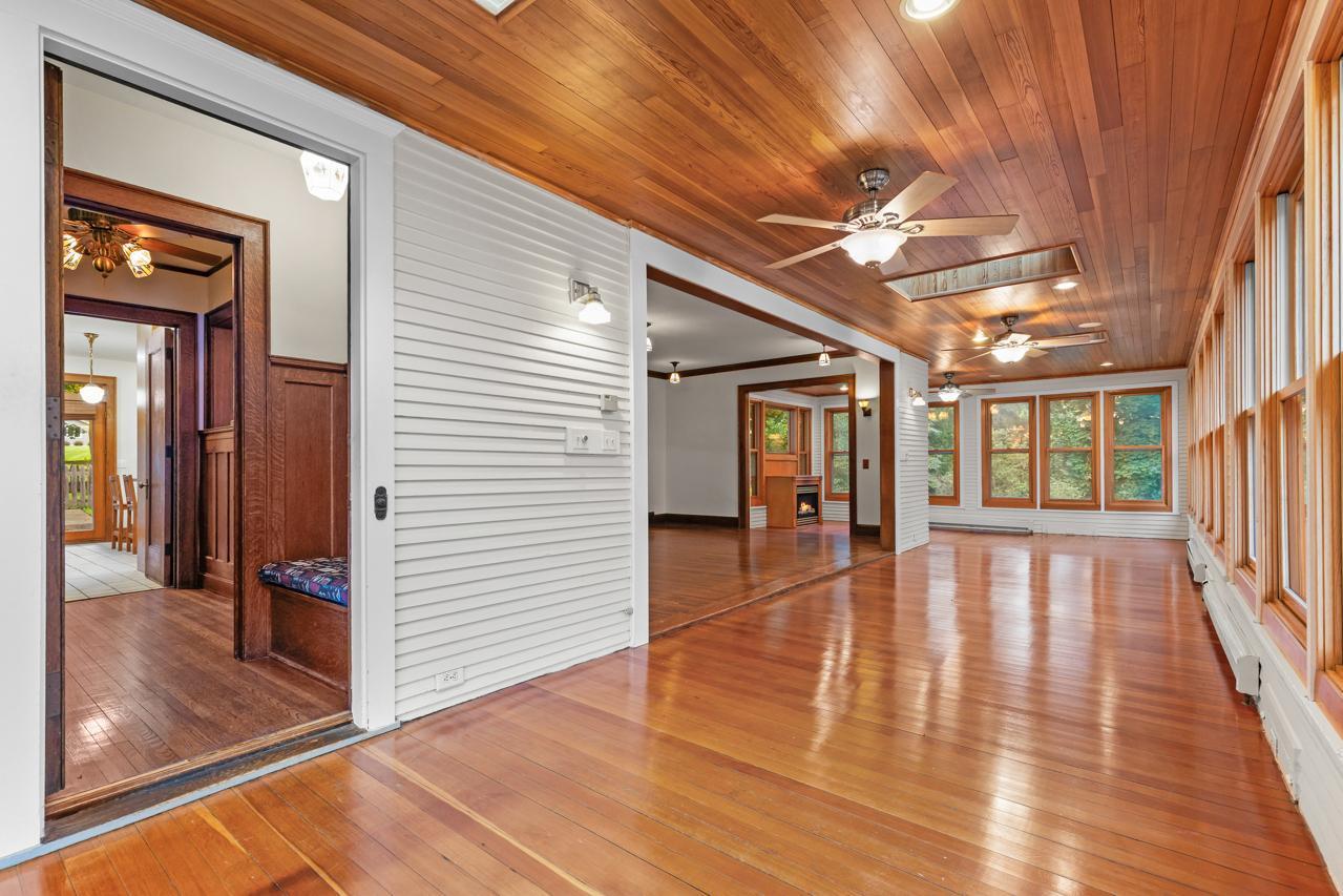 Fantastic porch overlooking the lake