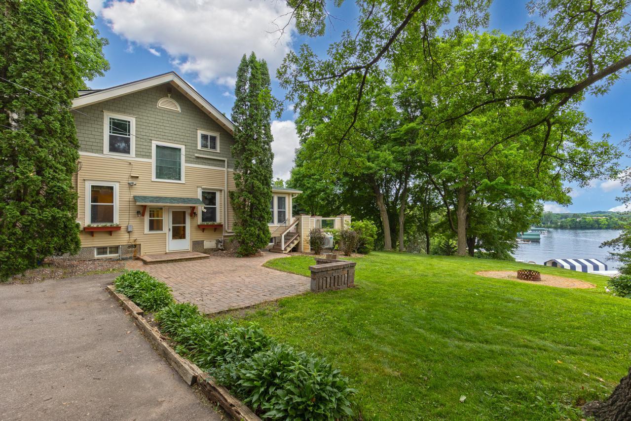Patio with Views of the Lake