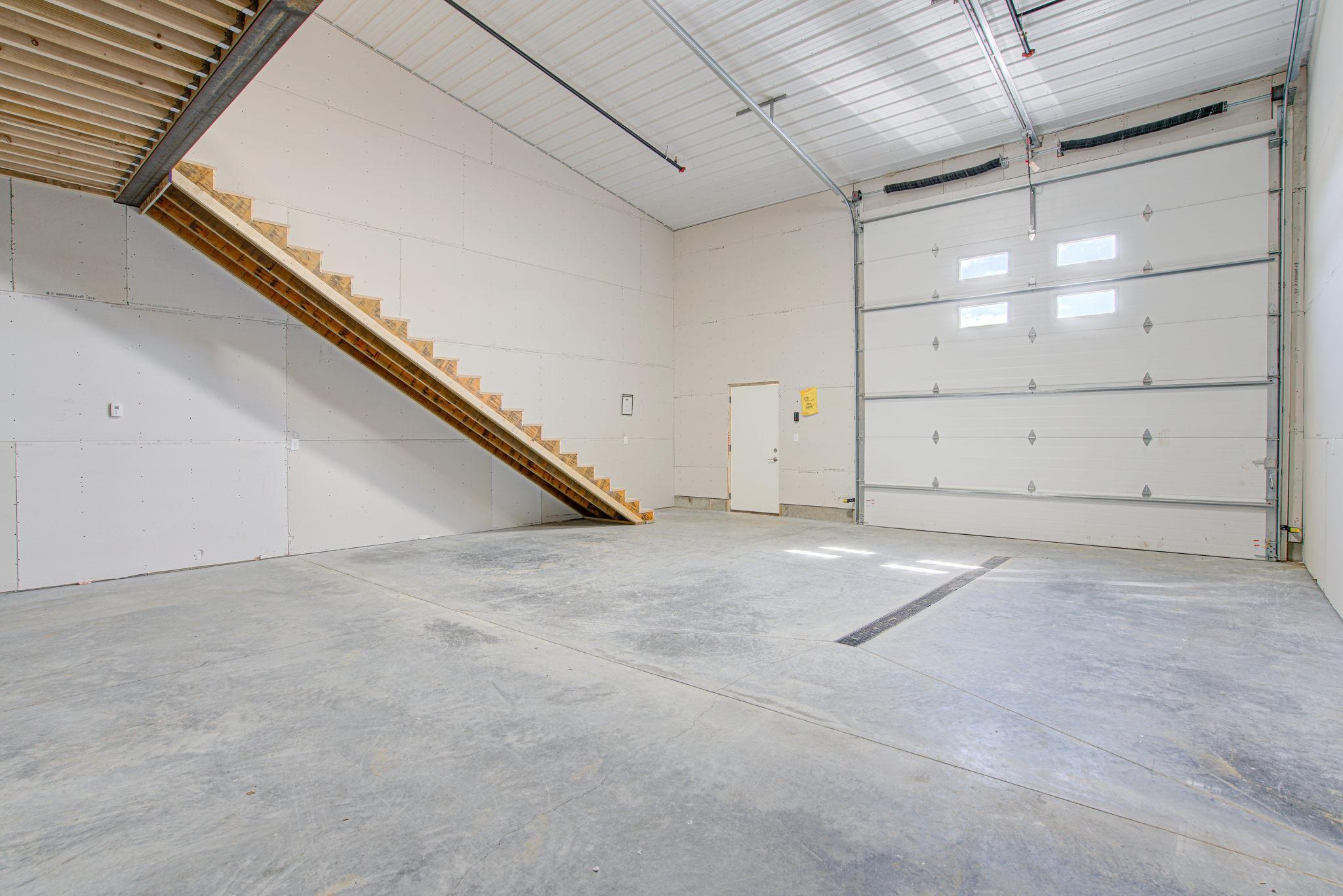 Sample Unit with Mezzanine