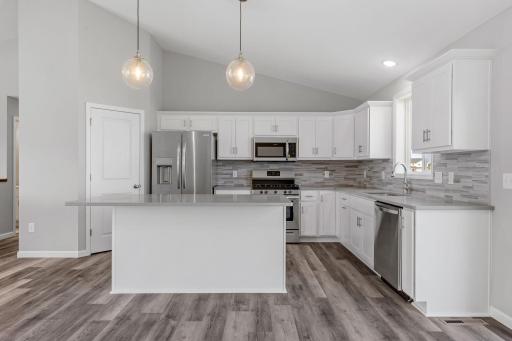 Photo of same floor plan with similar finishes. Actual colors and options will vary. Interior photos of actual home will be uploaded once home has been completed and cleaned.