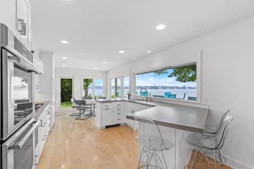Ceasarstone quartz countertops.