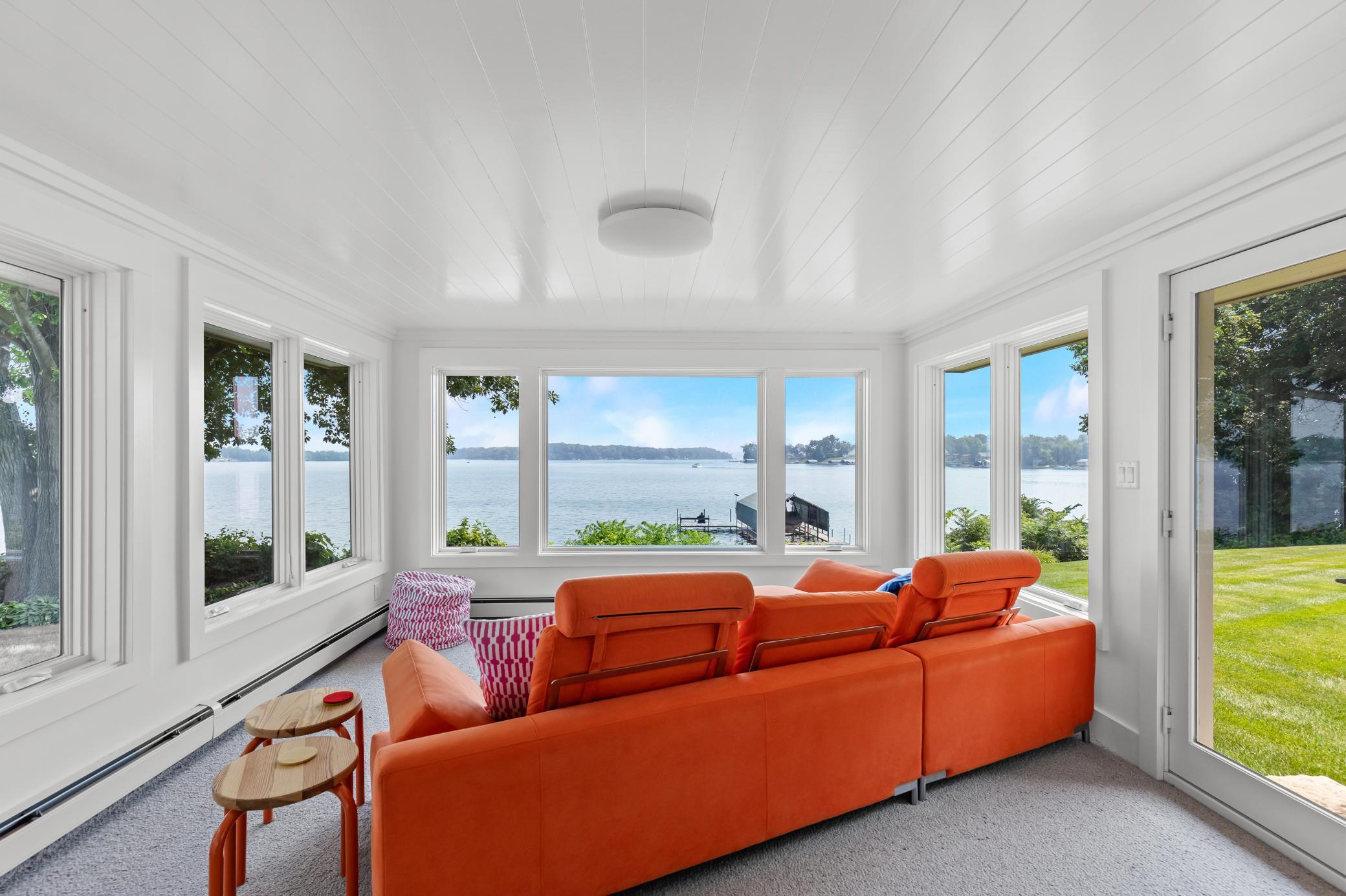 A panoramic vista from the sitting/sun room.