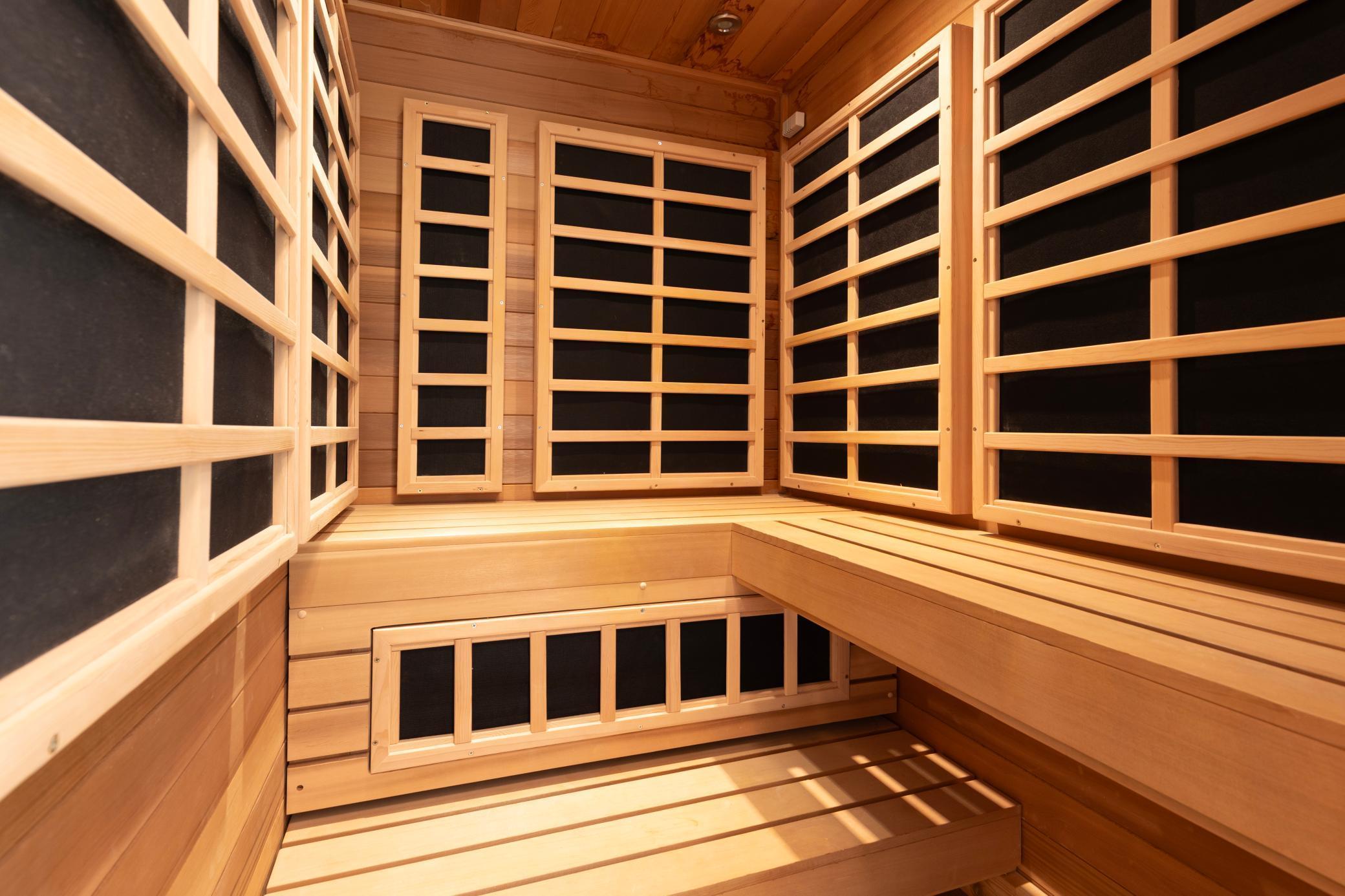 Sauna/wellness area.