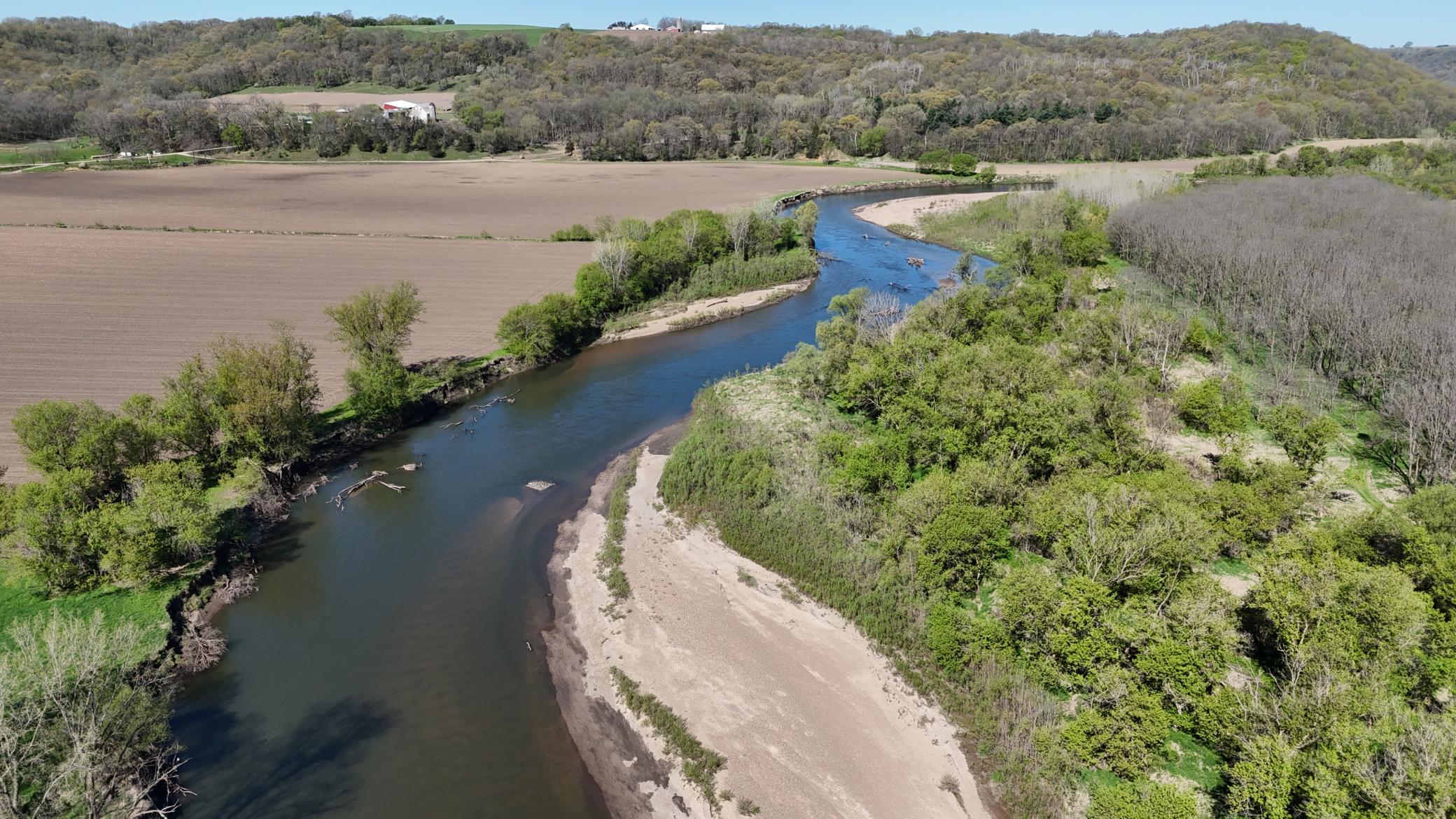 Scenic 3 acre recreational lot on Zumbro River