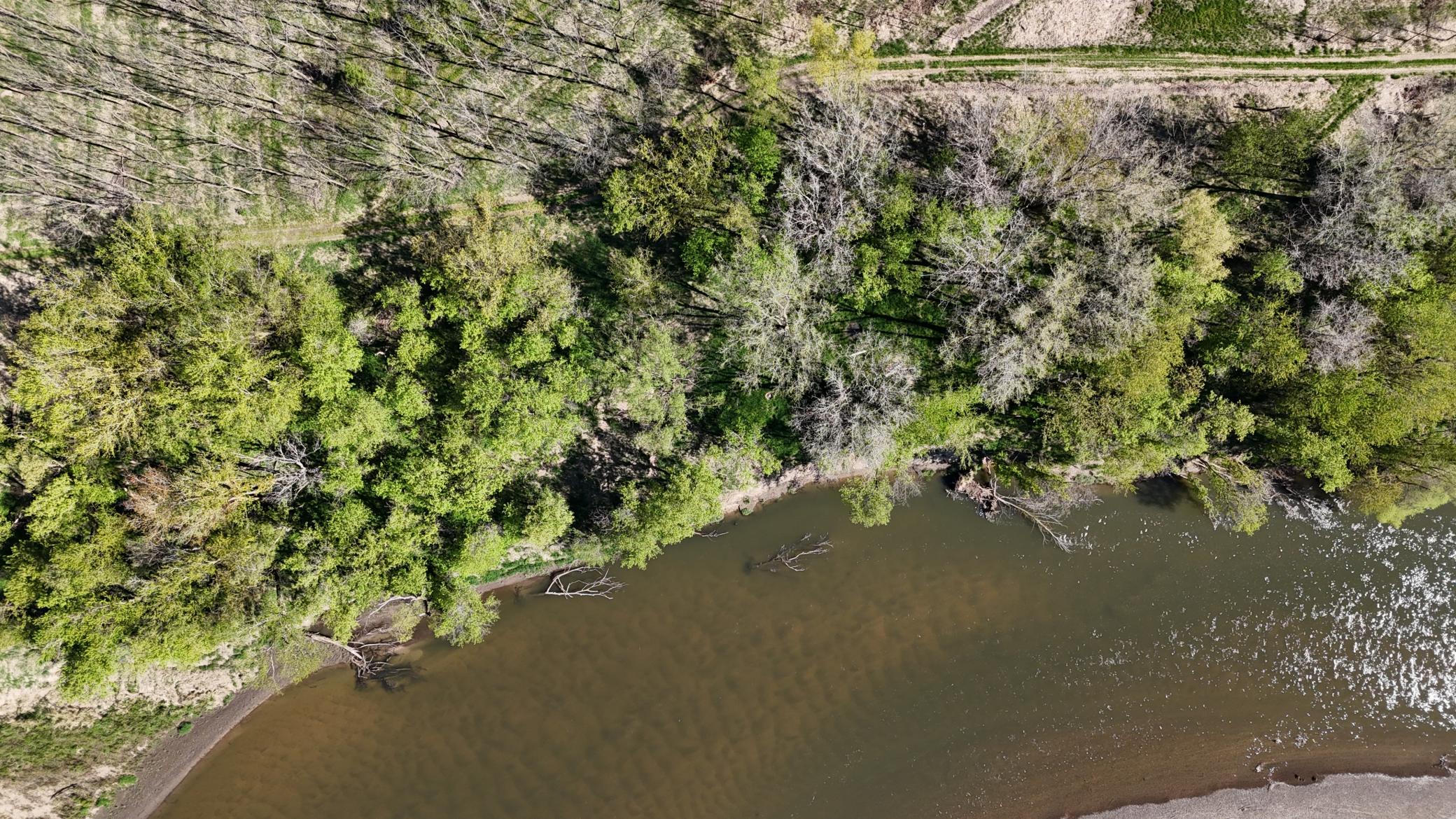 Scenic 3 acre recreational lot on Zumbro River