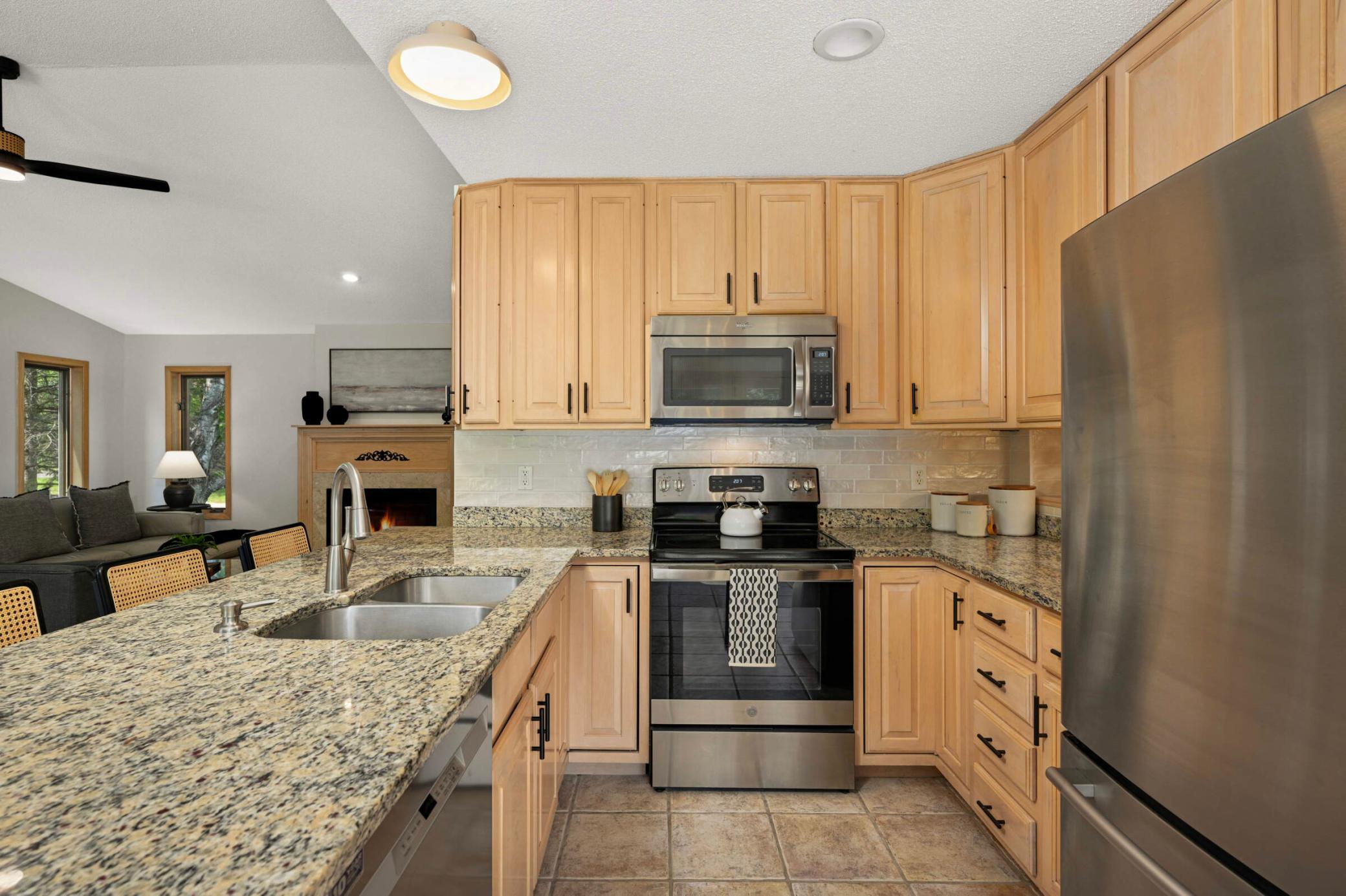 Stainless steel appliances