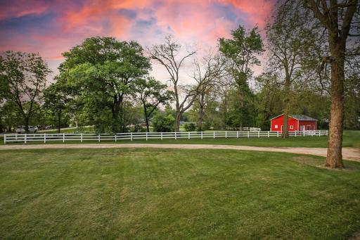 Pasture and second barn