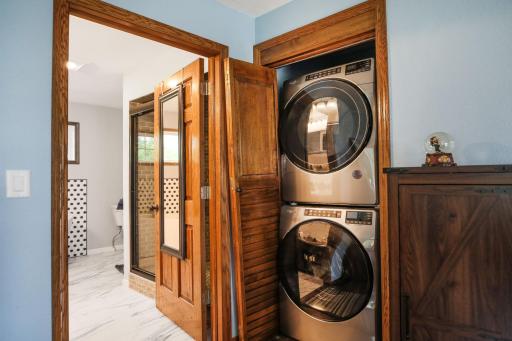 Upper level Laundry