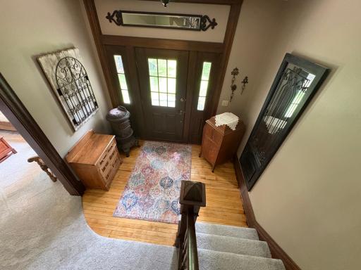 Front Entrance - Original Maple floors refinished in 2024