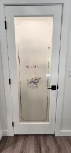 Expansive walk-in pantry