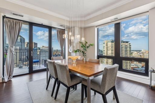 Welcome to this luxurious 22nd floor corner residence