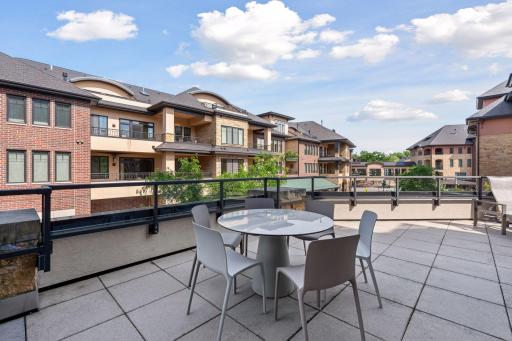 Fantastic corner wrap-around patio is the ideal spot for outdoor entertaining