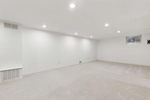 New carpet, freshly painted, and updated LED high efficiency lighting in the lower level.