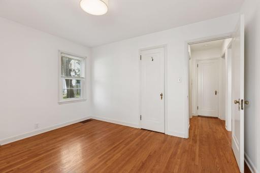 Views of the fenced backyard. Large linen closet in the hallway.