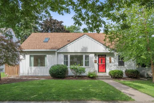 The most adorable curb appeal for this Waite Park charmer