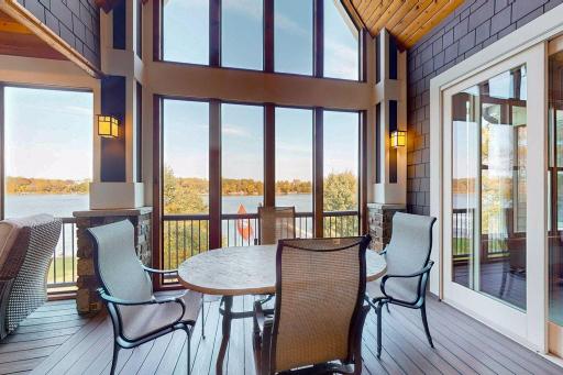 This is where summer evenings are spent with lake breezes and beautiful views