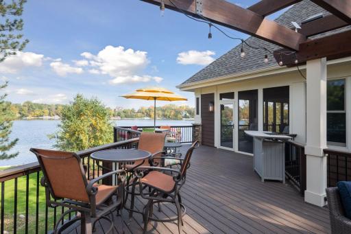 Just perfect for entertaining or a relaxing day enjoying the lake.