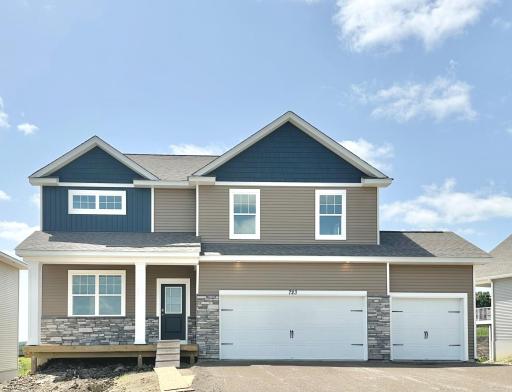 Finished home ready for closing. Check out this curb appeal!
