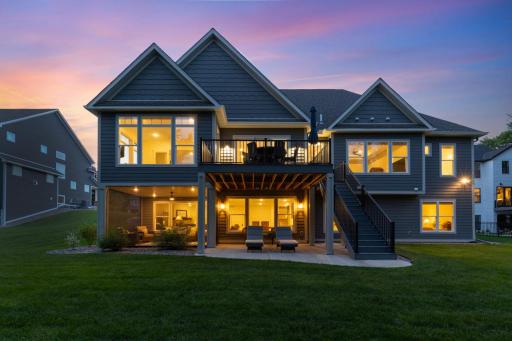 Set on a gorgeous 0.64-acre lot with professionally designed landscaping.