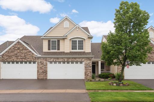 Welcome to the high-demand Delgany Neighborhood in Maple Grove! This stunning townhome shows like a model with numerous updates, perfect for every lifestyle.