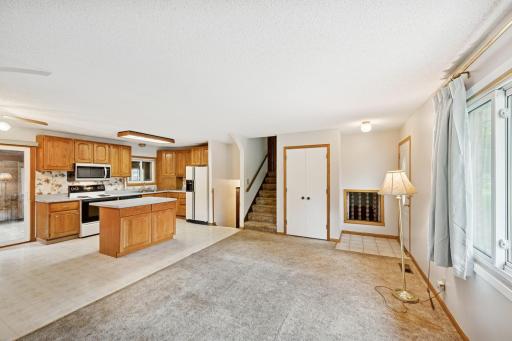 Main floor open and inviting family room.