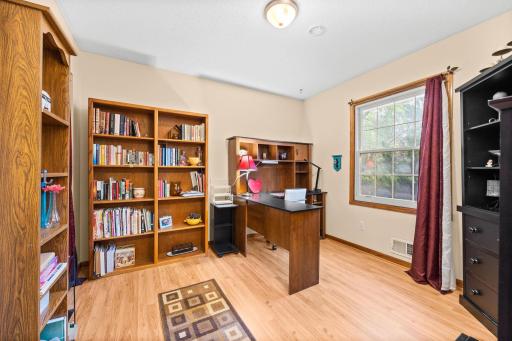 Second bedroom on main level. Currently used as a spacious office