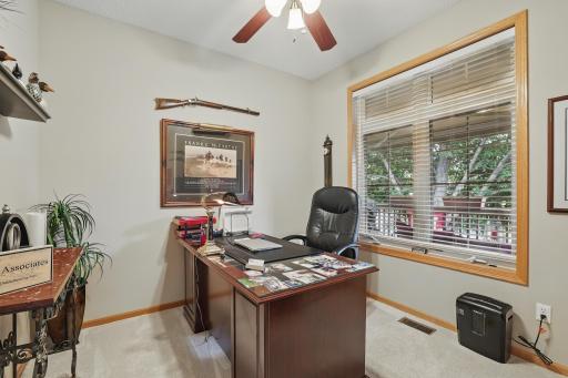 Office/3rd bedroom is open to the living room