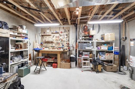 Storage room number 3 and mechanical area