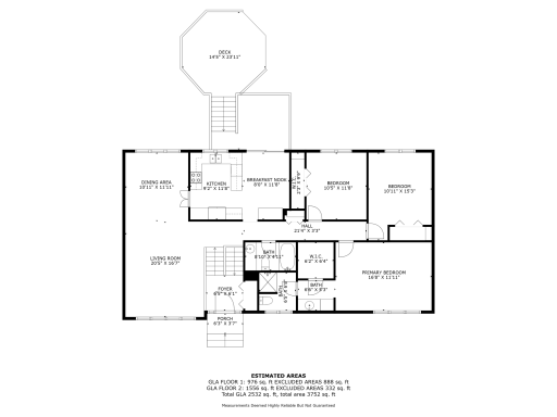 Upper level floorplan. High res floor plans are available in supplements!