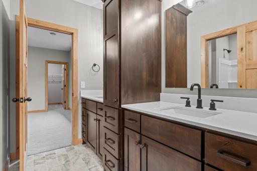 Easy to share this bathroom!