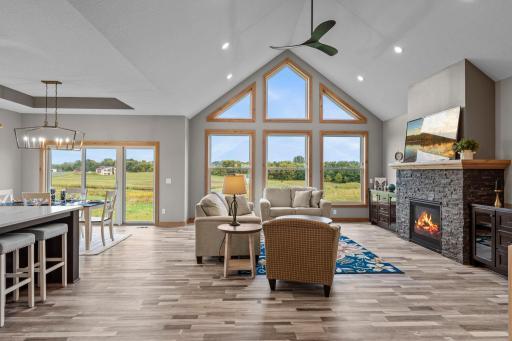 The amazing view from the front entry!