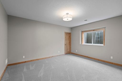 4th bedroom on lower level w/walk in closet