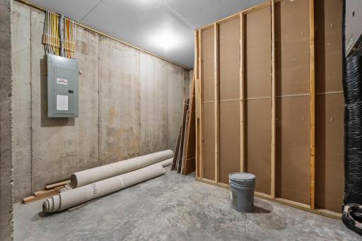 Storage space in lower level