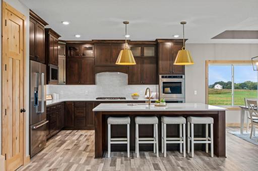 Love the size of this quartz island!