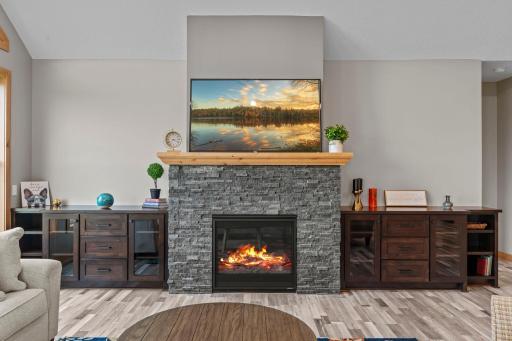 Great detail in these built-in cabinets!