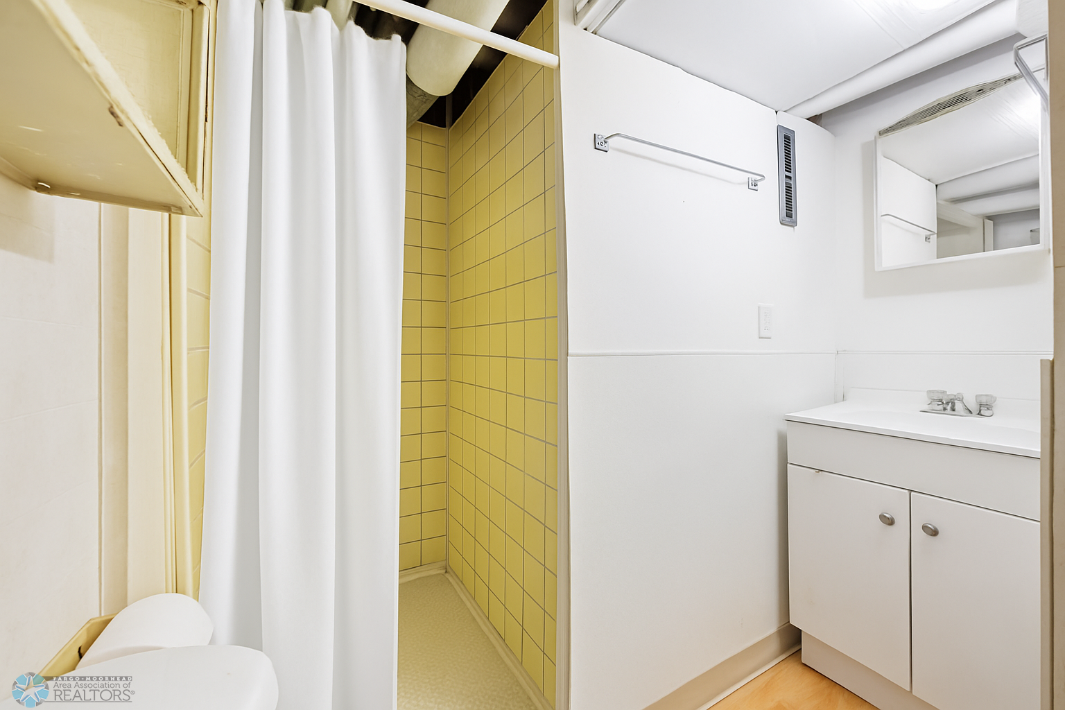 3/4 Bath in Basement