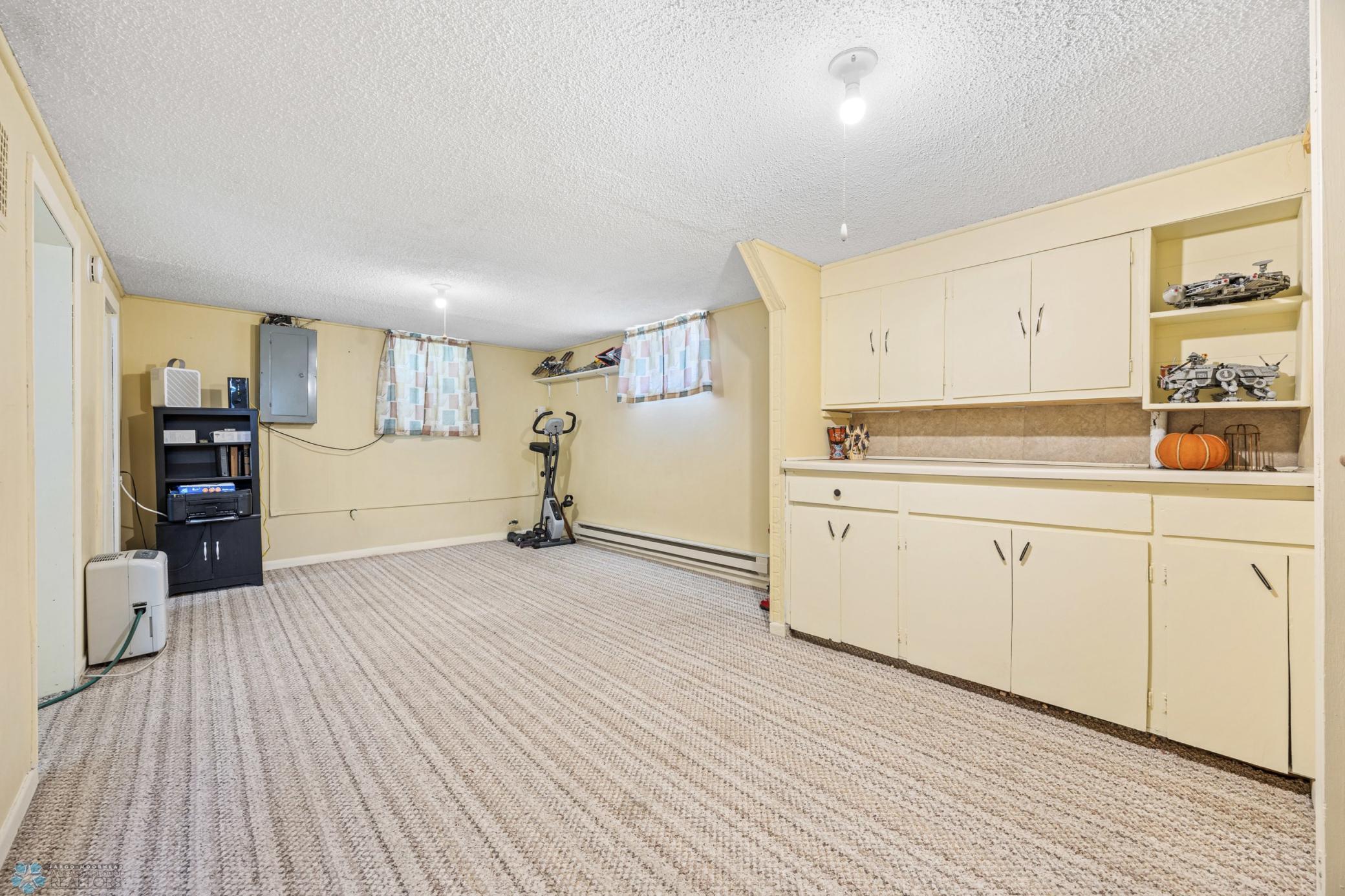 Family Room with Dry Bar