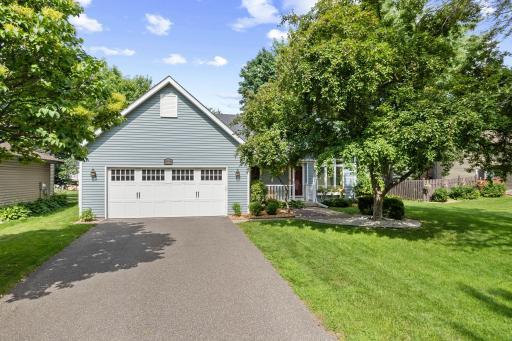 Beautiful and updated landscaping and mature trees. Amazing curb appeal.