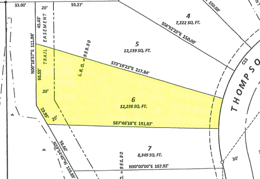 2973 Thompson Drive Lot 6