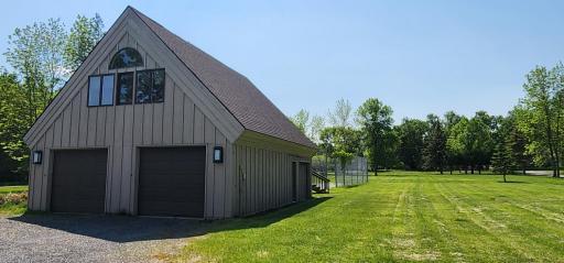 Garage with loft apartment on the upper level